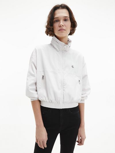Calvin Klein Ruhák HU478181 | Calvin Klein Recycled Polyester Packable Női Széldzseki Fehér